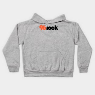 96 Rock WKLS Atlanta FRONT & BACK Kids Hoodie